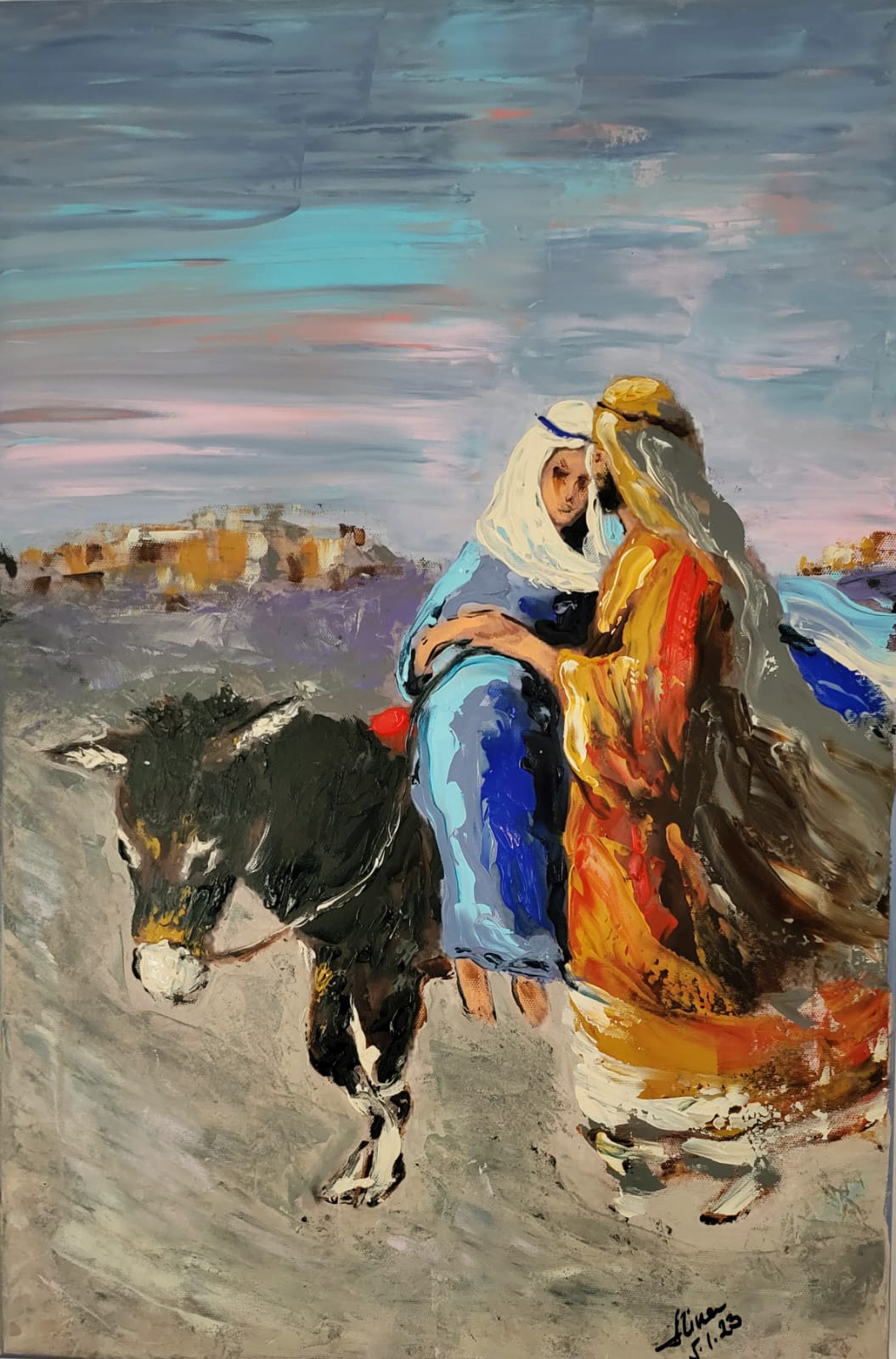 ArteDiAlina.com painting: Sweet child of mine